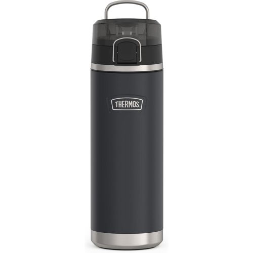THERMOS ICON Series 24oz Stainless Steel Water Bottle w/Spout, Granite