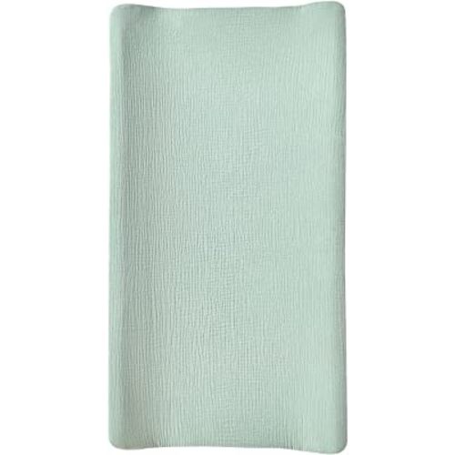 Muslin Changing Pad Cover,Ultra Soft Breathable Diaper Changing Table Cover for Baby Boys Girls,Neutral Fitted Changing Pad Sheets