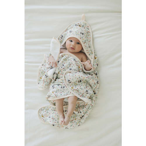 Hooded Towel Set - Bumble Bees