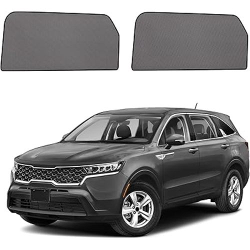 Car Window Shades for 2021-2023 Kia Sorento - Rear Side Window Sun Shade for Baby, Breathable Mesh Car Privacy Window Covers, UV Protection and Heat Insulation for Road Trips, Napping, Camping