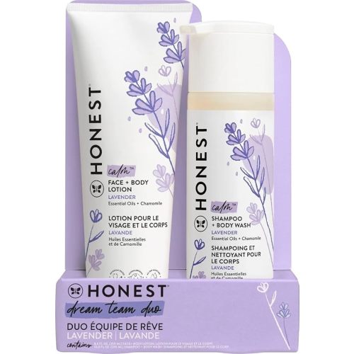 The Honest Company Shampoo Body Wash & Lotion, Lavender Calm, 18.5 fl oz