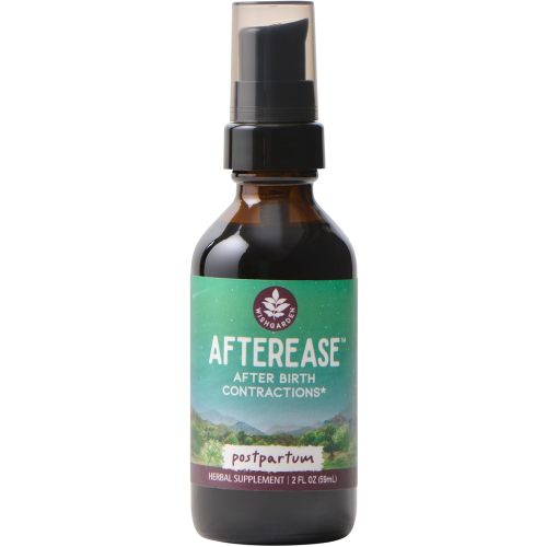 WishGarden Herbs AfterEase Drops, Postpartum Cramp & Contraction Ease, 2oz