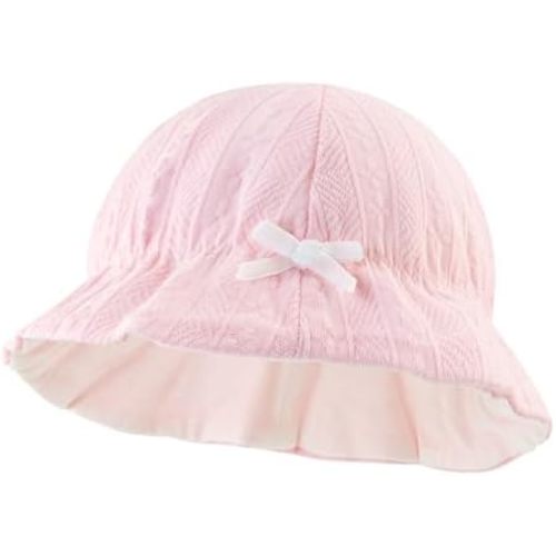 Sun Hat Baby Girls Soft Floppy Hat Toddler Cute Breathable Hats Newborn UV Protection Infants Hats