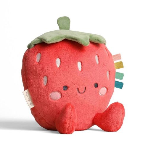Itzy Ritzy Sweetie Snuggles Plush Stuffed Animal - Strawberry