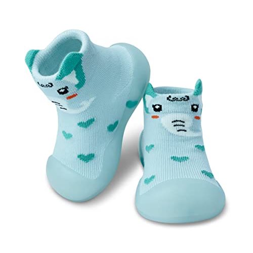 Baby Sock Shoes Boys Girls First Walking Shoes Non-Slip Slippers Soft Sole Sneakers Toddler Infant Babygirl