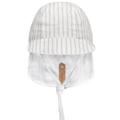 Lounger Legionnaire Reversible Flap Sun Hat - Blanc/Finley