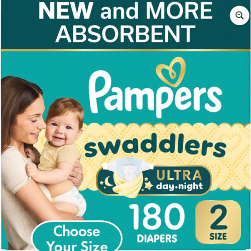 Pampers Swaddlers Ultra Diapers, Sizes Newborn-8 - Samsclub.com