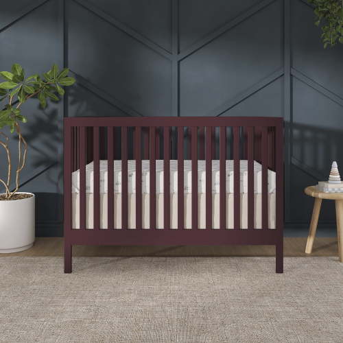 Dream On Me Synergy MOD Crib, Made with Sustainable New Zealand Pinewood, Auburn