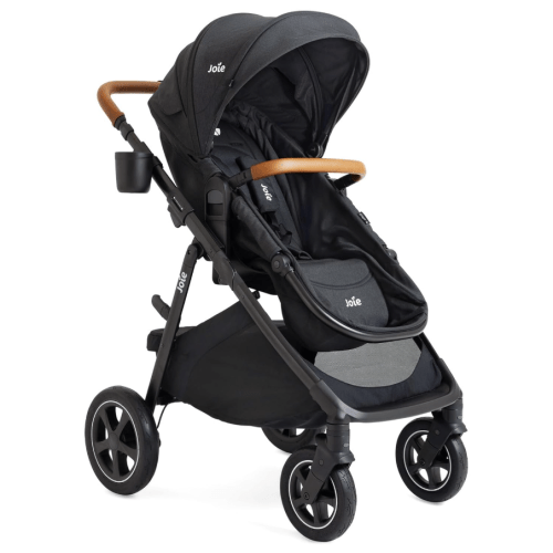 Joie Ginger DLX 4-in-1 All-Terrain Pramette Stroller, 2026, Shale