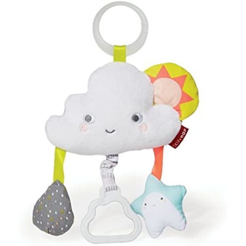 Skip Hop Baby Stroller Toy, Silver Lining Cloud Jitter, Cloud
