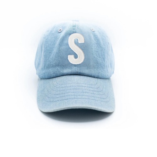 Denim Letter Baseball Hat