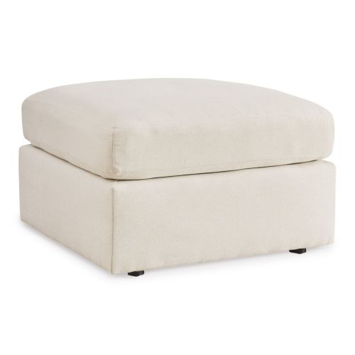 Modmax Oversized Accent Ottoman in Oyster 9210308 FedEx/UPS