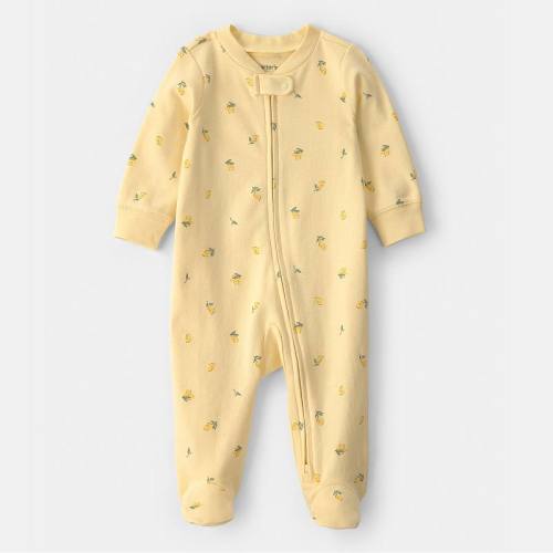 Baby Girl Carter's 2-Way Zip Cotton Sleep & Play Pajamas
