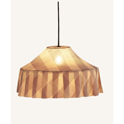 Nobodinoz - Nicole Stripes lampshade - Lilac | Smallable