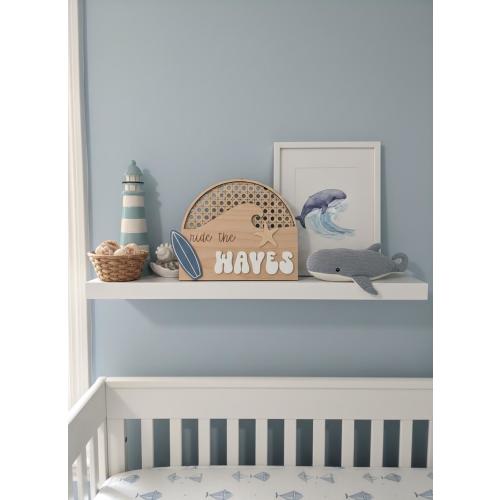 Beach Theme nursery | little boy room | surfer nursery| boho decor