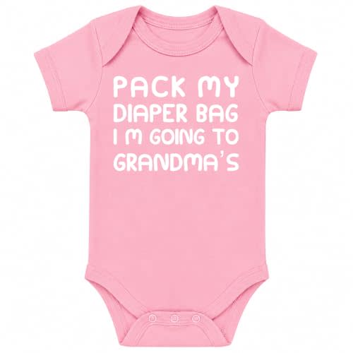 CBTwear Pack My Bag Going to Grandma's House Baby Bodysuit