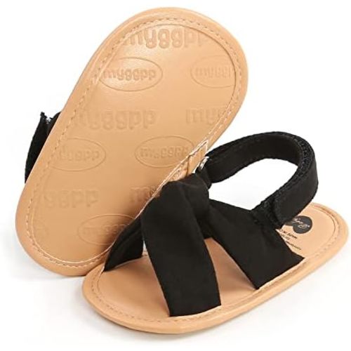 Infant Baby Boys Girls Summer Sandals Party Wedding Dress Flats Shoes Newborn Crib Shoes First Walkers Prewalkers 0-18 Months