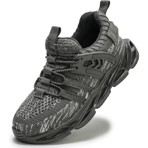 DADAWEN Boys Girls Sneakers Kids Lightweight Breathable Tennis Shoes Strap Running Athletic Shoes for Toddler/Little Kid/Big Kid
