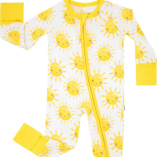 Little Sleepies Pajamas for Baby Boys & Girls, Viscose from Bamboo Baby Pajamas, Preemie & Newborn Sleepers, 2-Way Zipper PJs