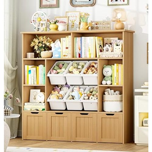 Toy Storage Organizer with Movable Drawer Toy Organizer for Kids