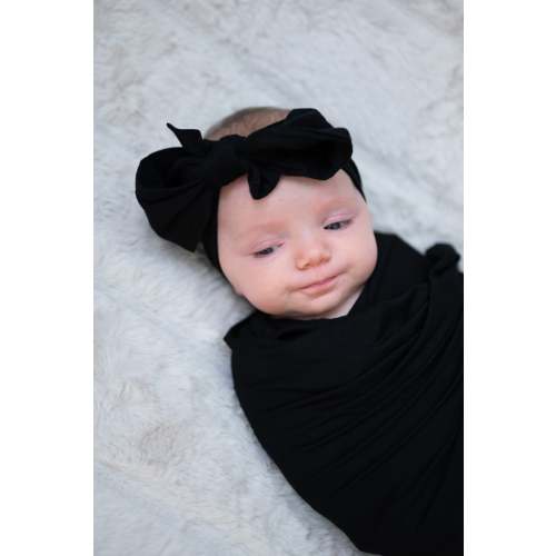 Baby Swaddle Set: Black – Lila