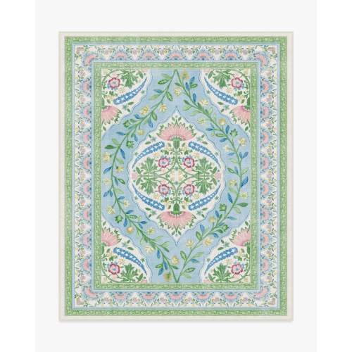 Skye Blue Multicolor Rug by Mrs. Alice | Ruggable