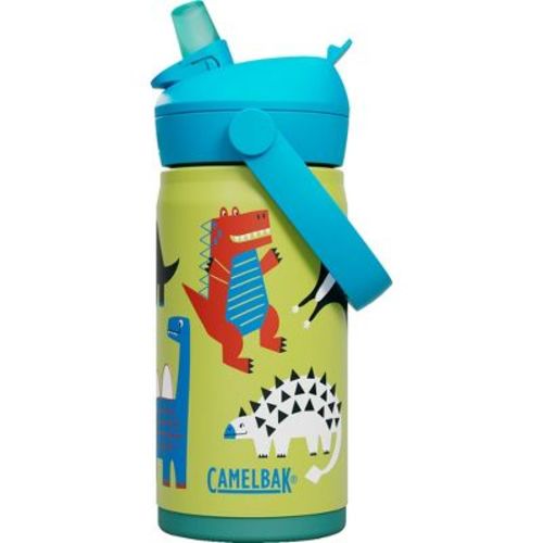 CamelBak 12oz Thrive Flip Straw Kids Vacuum Insulated Stainless Steel Water Bottle - Dino Jam
