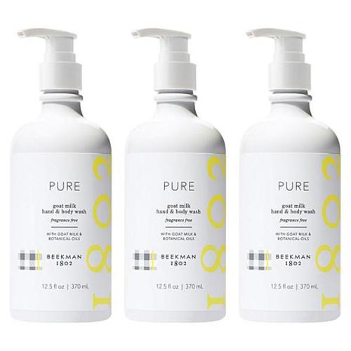 Beekman 1802 Goat Milk Hand & Body Wash 3-pack | HSN