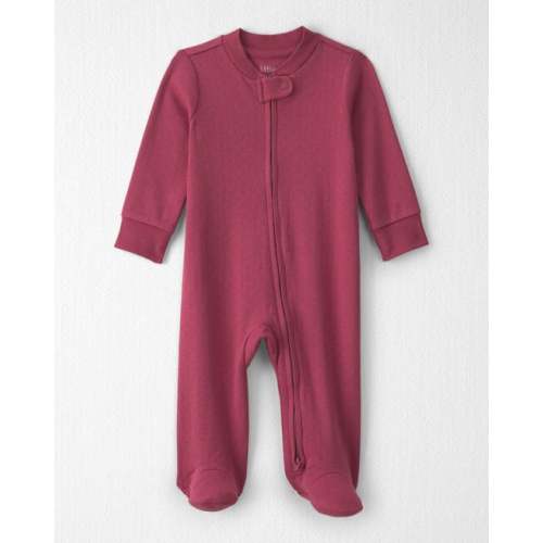 Baby Girl Organic Cotton Pointelle Sleep & Play Pajamas - Little Planet | Carter's