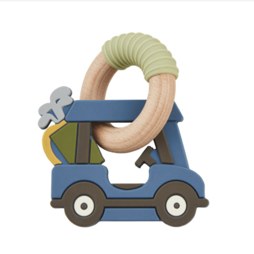 Golf Cart Silicone Teether | Mud Pie
