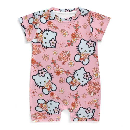Hello Kitty Unisex Baby Boy Girl Jumpsuit Romper Bodysuit Playsuit One Piece Outfit Clothes 0-3M