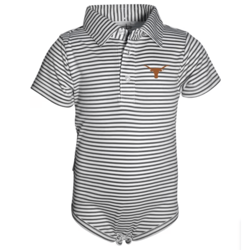 Texas Longhorns CHARCOAL Baby Carson Polo