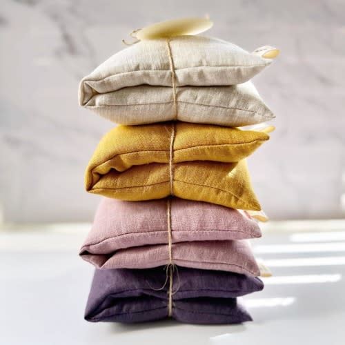 OEKO-TEX Certified Linen Heating Pad | Organic Lavender&Flaxseed or Rice