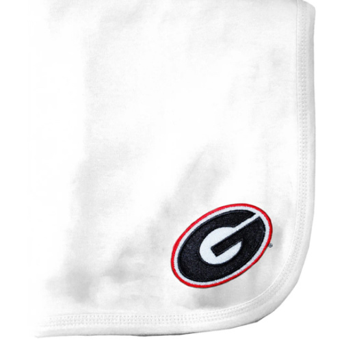 INFANT Georgia Blanket - White – The Red Zone- Athens, GA