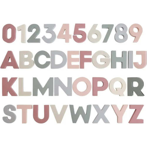 Mushie - Letters And Numbers Bath Play Set (Original)