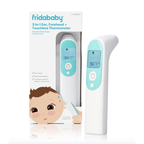 Fridababy 3-in-1 Ear, Forehead + Touchless Infrared Thermometer