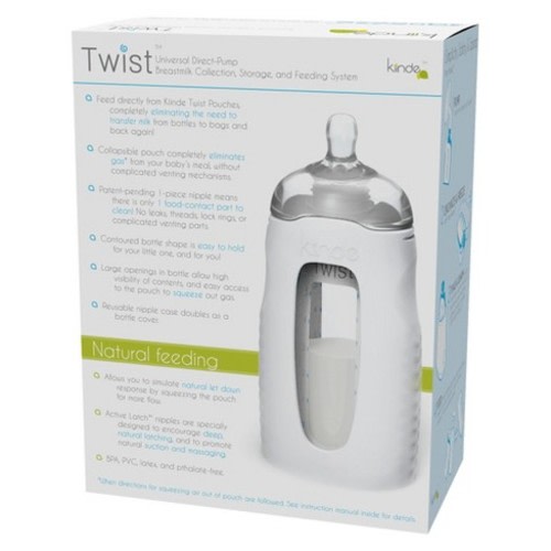 Kiinde Squeeze Natural Feeding Bottle