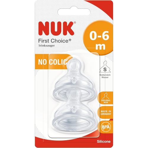 NUK First Choice Plus Silicone Teats (Small)