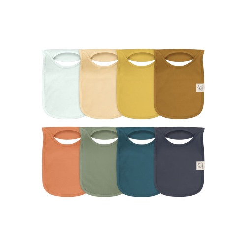 8-Pack Hallo Drool Bibs