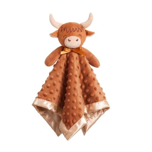 Pro Goleem Loveys for Babies Bunny Security Blanket Baby Girl Gifts Newborn Soft Pink Lovie for Infant and Toddler Snuggle Toy Stuffed Animal, Pink 16 Inch
