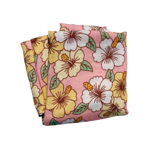 Hibiscus Bloom Swaddle Blanket