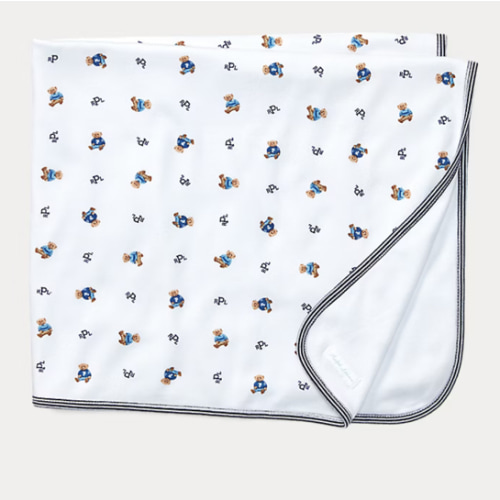 Polo Bear Cotton Blanket