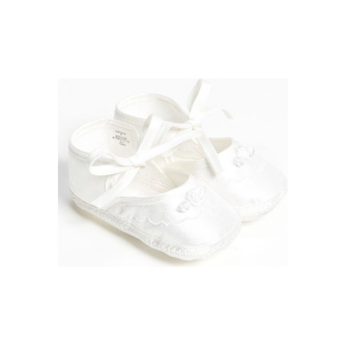 Silk Dupioni Shoe, Size 1 or 2