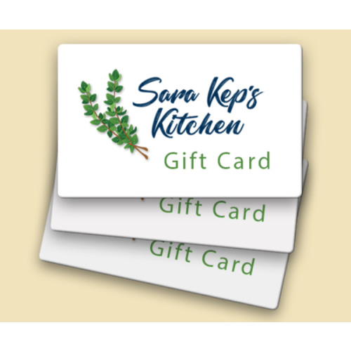 Sara Kep’s Kitchen Meal Delivery Service Gift Card