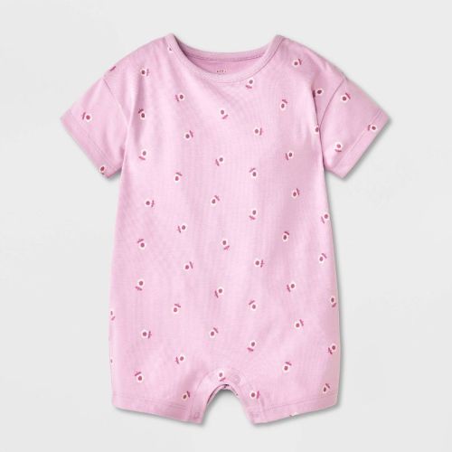 Baby Girls' Short Sleeve Romper - Cat & Jack™
