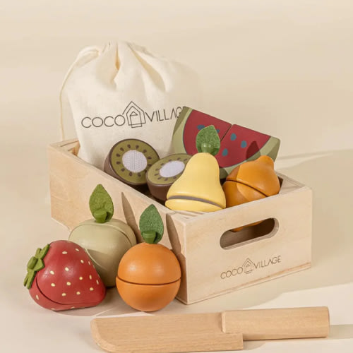 Wooden Fruits Play Set