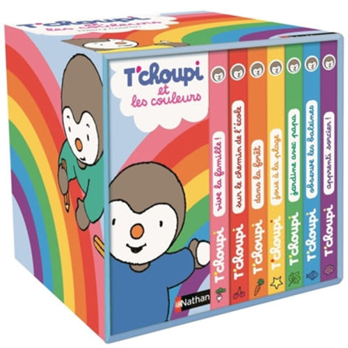 Ma petite bibliothèque - T'choupi et les couleurs