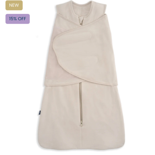 HALO Supersoft Bamboo Swaddle 2.0 TOG in Oat | Cozy & Breathable