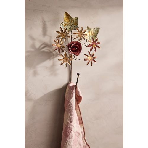Floral Iron Hook