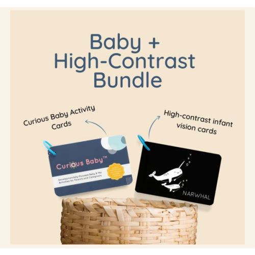 Infant Learning Cards - Curious Baby™ Activity Cards – Curious Baby Cards